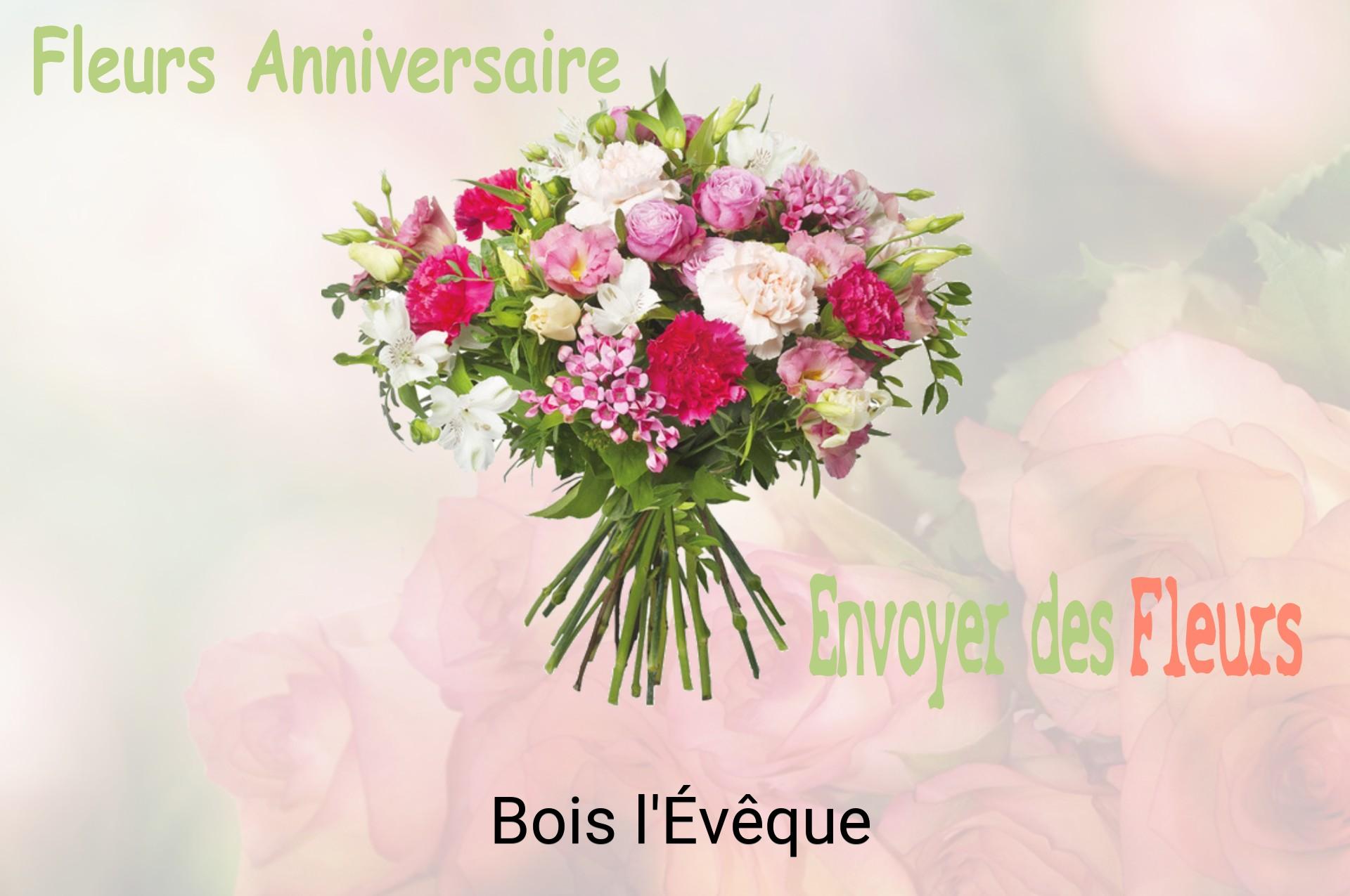 Bouquet de fleurs d’anniversaire livré à Bois-l'Évêque