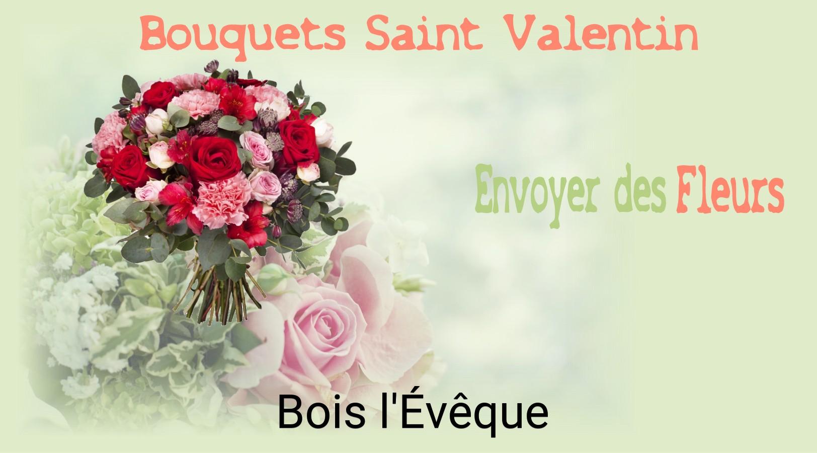 Roses de Saint-Valentin livrées à Bois-l'Évêque